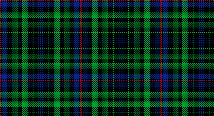 R/3 K2 DB10 K10 G12 K8 G12 K10 G2 K10 DB2 K2 DB/2 tartan