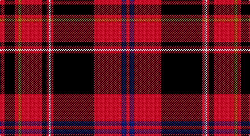 R/8 K18 R6 Y6 R36 K8 R4 W4 R4 K72 R48 DB8 R/6 tartan