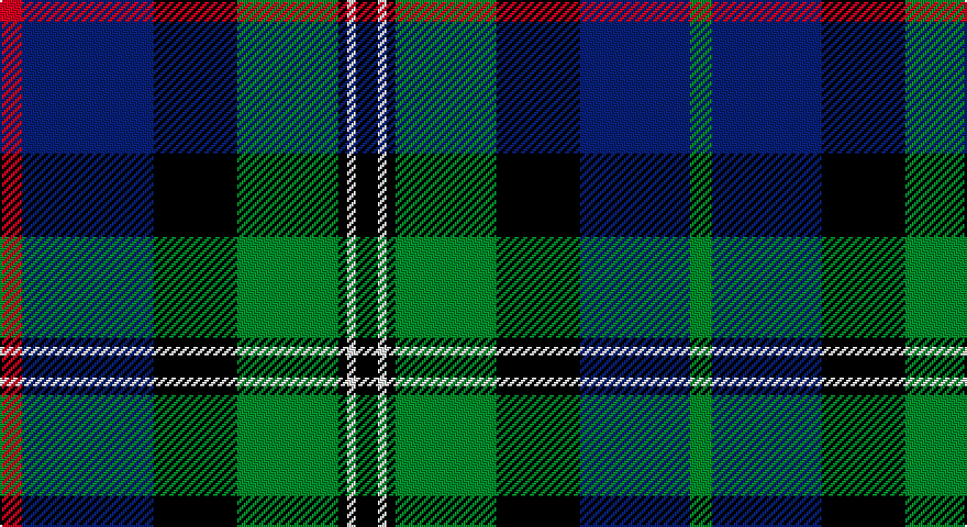 R/10 DB60 K38 G46 K4 W4 K10 W4 K4 G46 K38 DB50 G/10 tartan