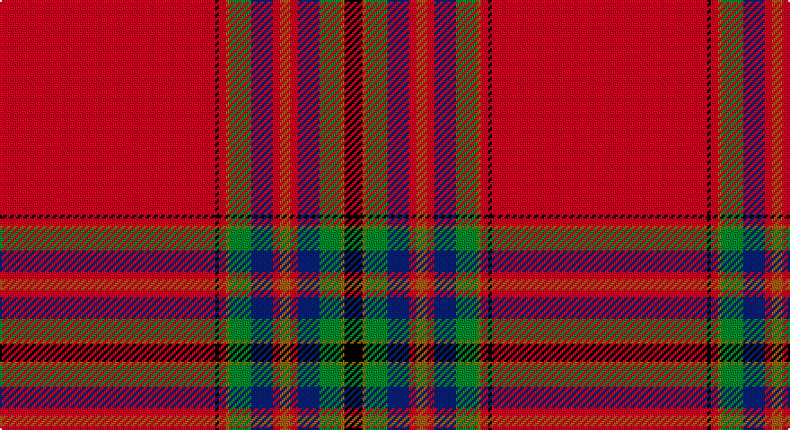 R/120 K2 R4 Y2 G12 DB12 R4 O6 R4 DB12 G12 Y2 K/10 tartan