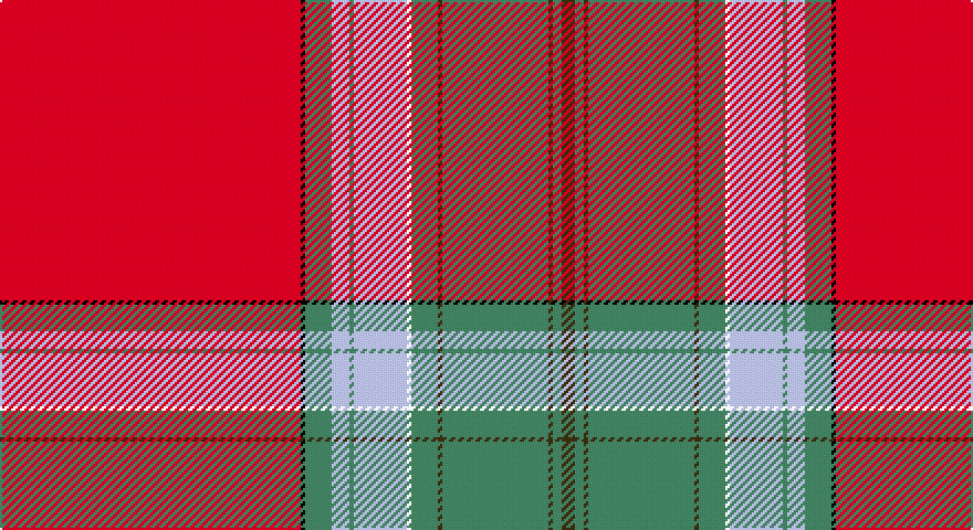 R/136 K2 G12 LB8 G2 LB24 W2 G12 DY2 G48 DY2 G4 DY/6 tartan