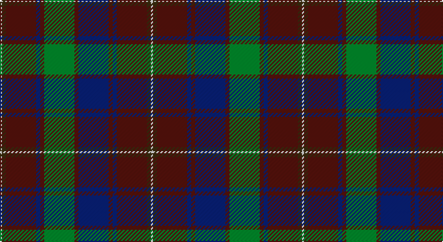 W/2 DY4 DR30 DB4 DR4 G30 DR4 DB30 DR4 DB4 DR30 DY4 W/2 tartan