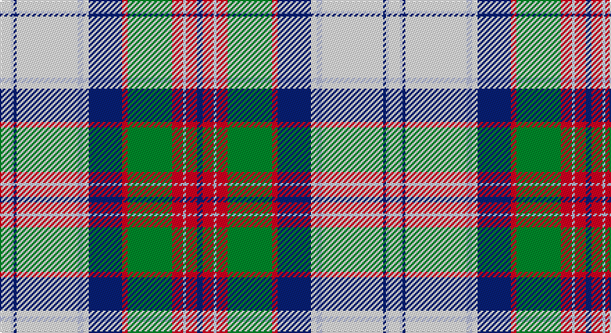 W/8 LB2 DB2 W44 LB4 W4 DB24 R4 G32 R8 LB2 R8 DB/4 tartan