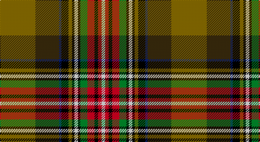 Y/60 DY40 DB4 K12 Y6 K4 W6 K4 G12 R12 K6 R6 W/6 tartan