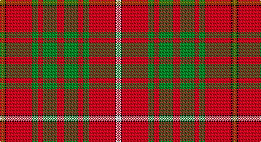 Y/8 K2 R44 G10 R8 G24 R12 G24 R8 G10 R44 K2 W/8 tartan
