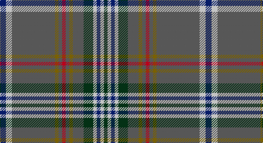 DB/10 W10 N72 Y6 N6 R6 N6 Y6 N18 DG16 W6 DB6 W6 DG/6 tartan