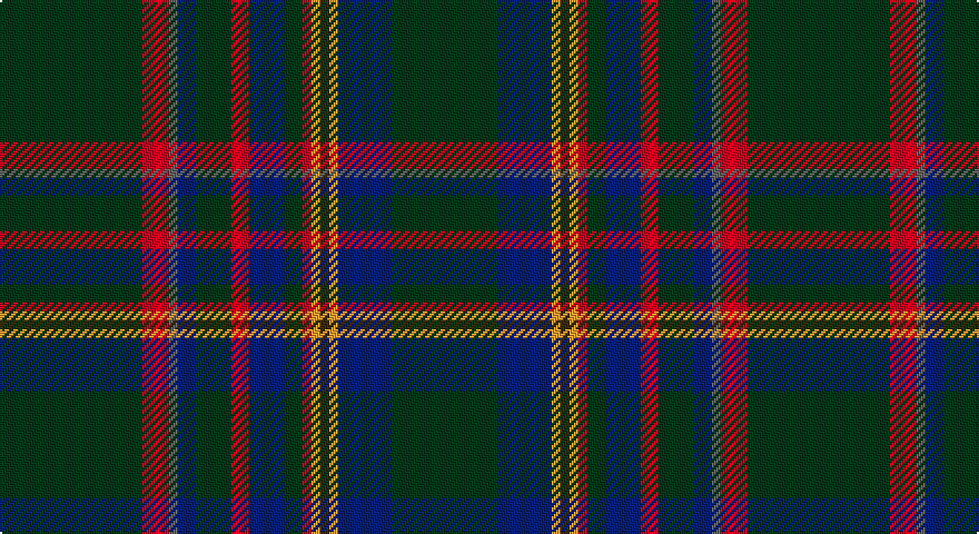 DG/64 R12 N4 DB8 DG16 R8 DB16 DG8 R4 LO4 DY4 LO4 DB24 DG/48 tartan