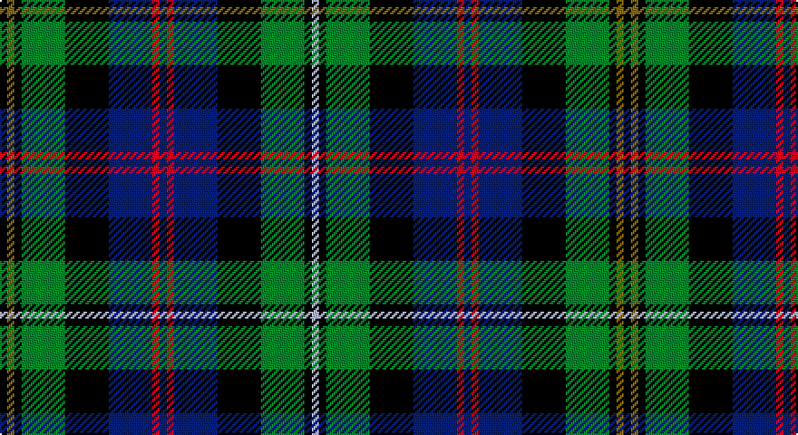 K/4 Y4 K4 G24 K24 DB24 R4 DB4 R4 DB24 K24 G24 K4 LB/4 tartan