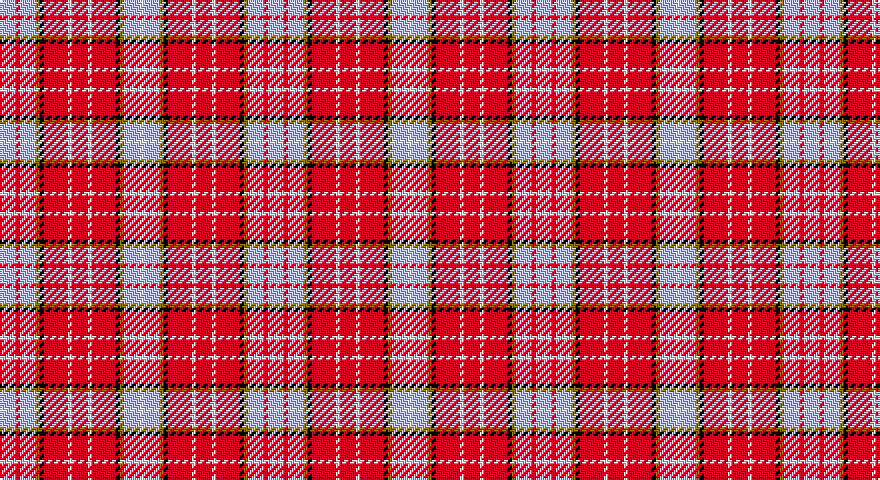 LB/8 R2 LB8 Y2 K2 R12 W2 R8 W2 R12 K2 Y2 LB8 W/2 tartan