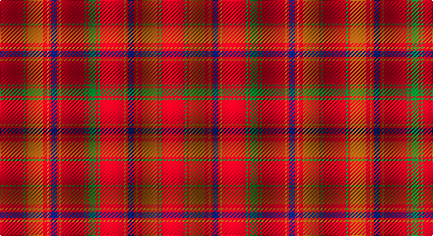 R/24 G2 R2 O16 R4 O2 R2 DB6 R2 O2 R24 G2 R2 G/8 tartan