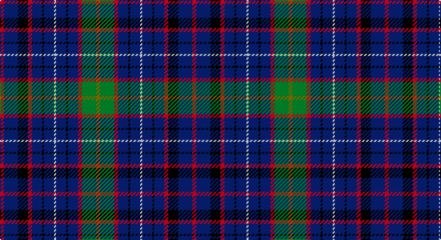R/4 DB14 K10 R4 DB10 K2 DB10 W2 DB10 K2 DB10 R4 G14 Y/4 tartan