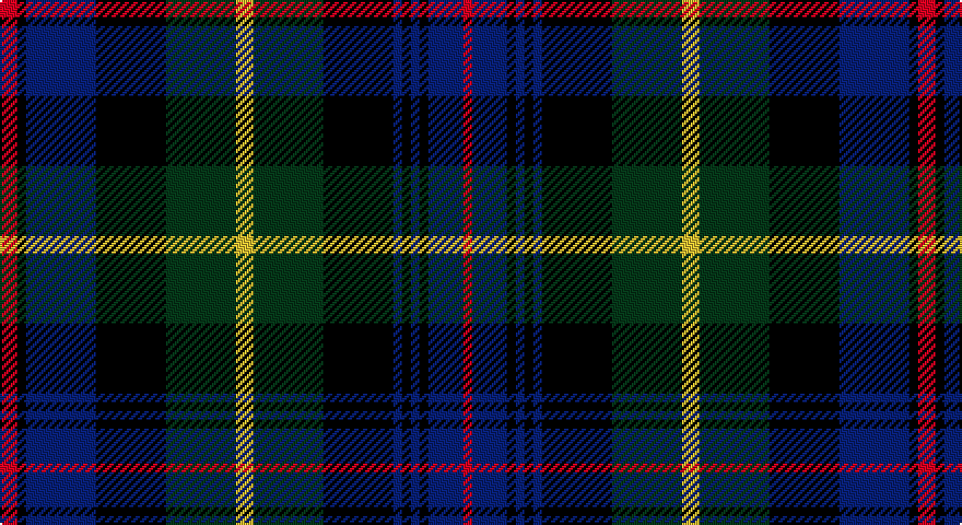 R/8 K4 DB32 K32 DG32 LY8 DG32 K32 DB4 K4 DB4 K4 DB16 R/4 tartan