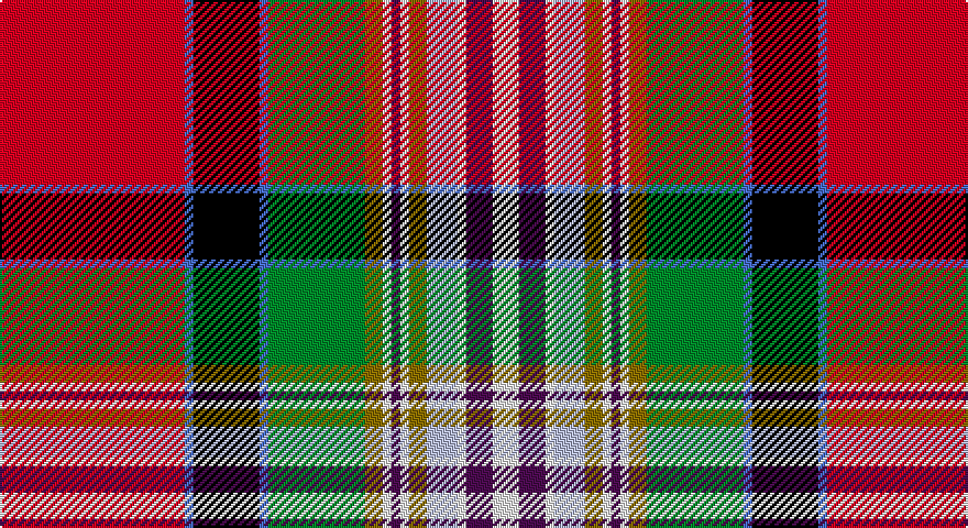 R/84 B4 K30 B4 G44 Y8 W4 DP4 W4 Y8 LB14 W4 DP12 W/12 tartan
