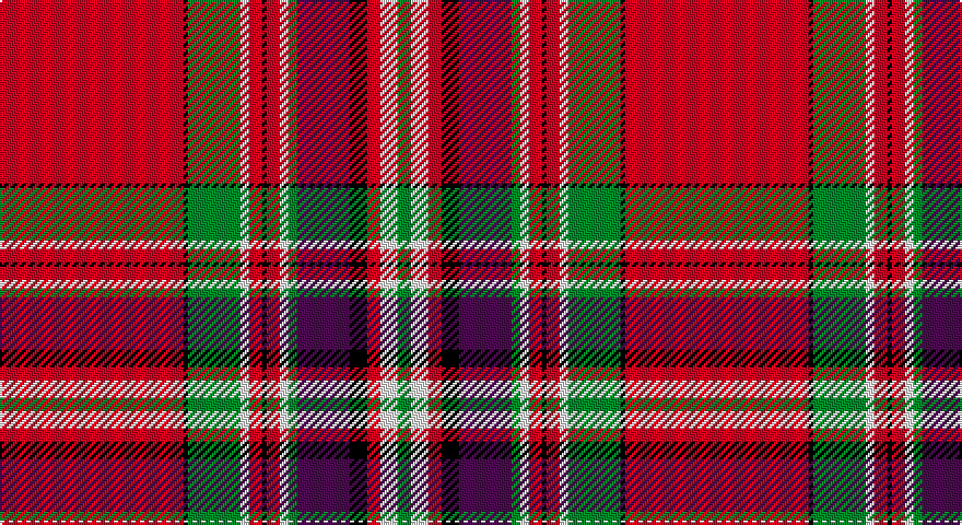 R/84 K2 G24 W4 R6 K2 R6 W4 G4 DP24 K8 R6 W8 G/6 tartan