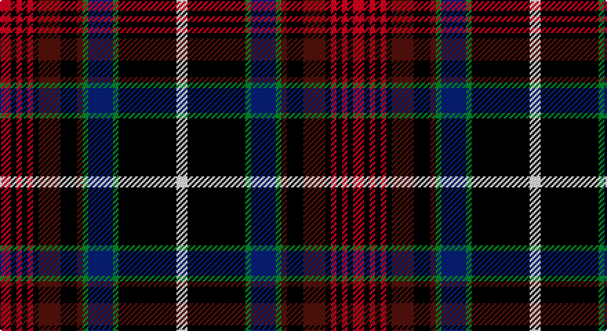 R/8 K4 R4 K4 R4 K4 DR16 K12 DR4 G4 DB18 G4 K42 W/8 tartan