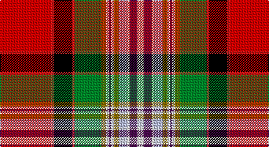 Ri/84 R4 K30 R4 G44 Y8 W4 DP4 W4 Y8 LB14 W4 DP12 W/12 tartan