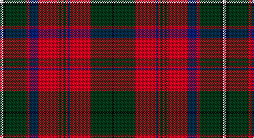 W/6 K4 DG36 R4 DB16 R36 DG4 R4 DG4 R4 DB4 R36 DG36 K/4 tartan