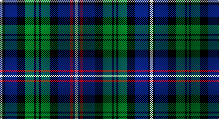 W/5 K5 DB25 K16 G18 K4 G5 K4 G18 K16 DB25 R5 DB5 W/5 tartan