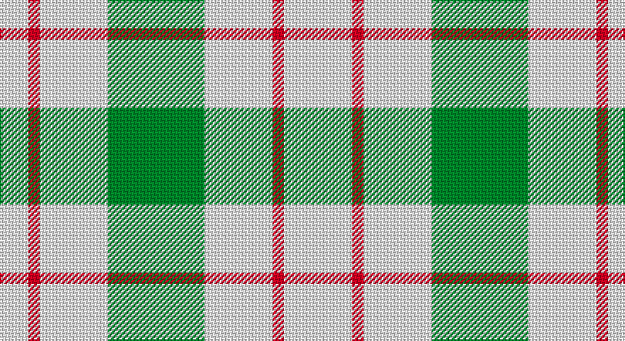 W/20 R8 W48 G68 W48 R8 W48 R8 W48 G68 W48 R8 W20 B/8 tartan