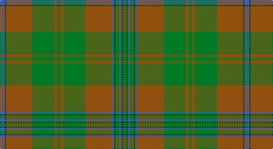 B/8 DG2 O42 G36 O4 G6 O4 G36 O42 B4 DG2 G6 B4 DG2 G/6 tartan