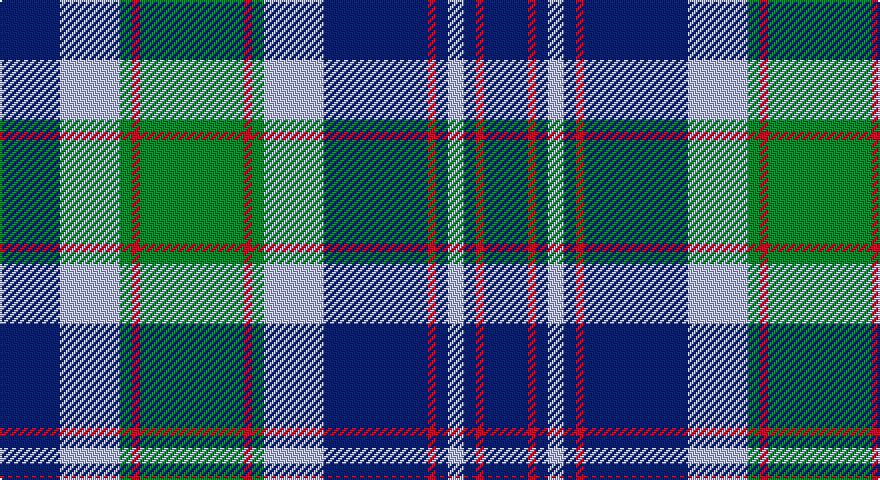 DB/30 LB30 G6 R4 G52 R4 G6 LB30 DB52 R4 DB6 LB8 DB6 R4 DB/22 tartan