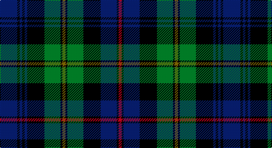 DB/28 K4 DB4 K4 DB4 K28 G26 K3 Y5 K3 G26 K28 DB26 K3 R/5 tartan