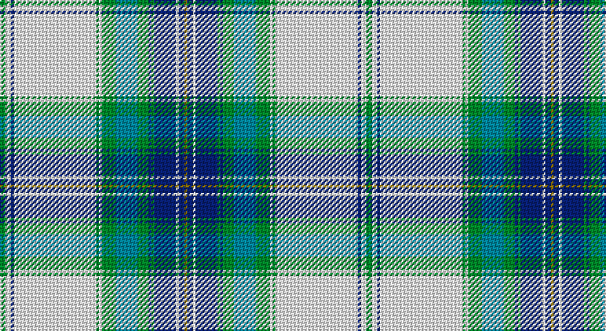 G/4 W4 DB2 W60 G2 W2 G10 T16 G8 DB2 G2 DB16 W2 DB4 Y/2 tartan