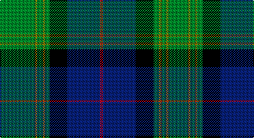 G/60 Y4 G10 Y4 G8 K30 DB58 R4 DB58 K30 G10 Y4 G8 Y4 G/34 tartan