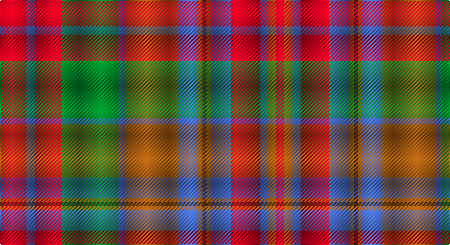 R/26 B8 R26 G56 B6 O52 B20 O4 DO4 O4 B20 R28 B8 O8 R/8 tartan