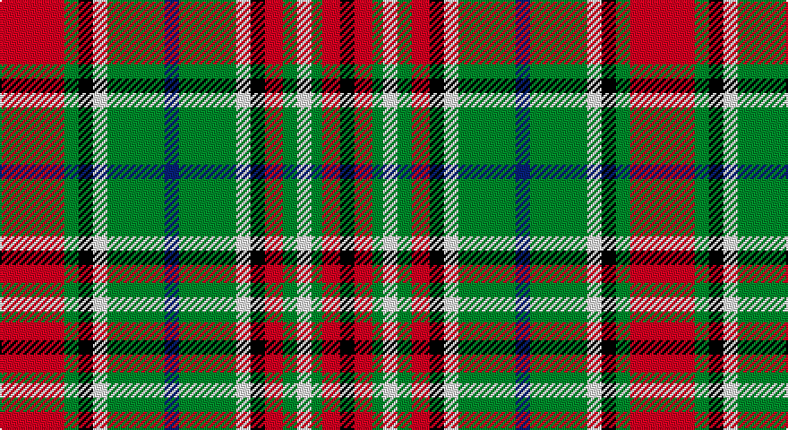 R/36 G8 K8 W8 G32 DB8 G32 W8 K8 R10 G8 W8 G6 R10 K/8 tartan