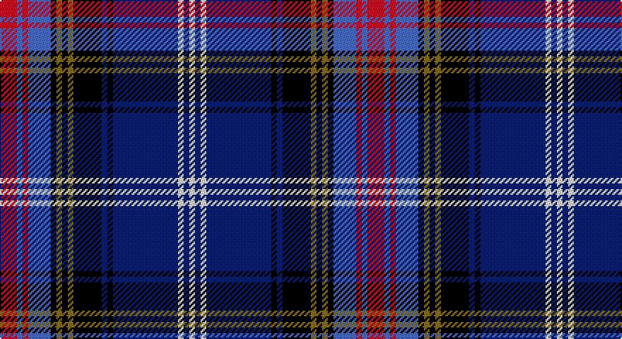 R/12 B4 R4 B16 K4 Y4 K4 Y4 K20 DB4 K4 DB46 W4 DB4 W/4 tartan