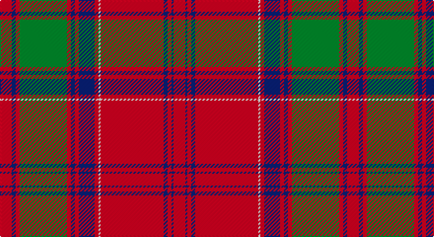 R/12 DB4 R4 G48 R4 DB4 R4 DB16 R4 W2 R64 DB4 R4 DB2 R/12 tartan