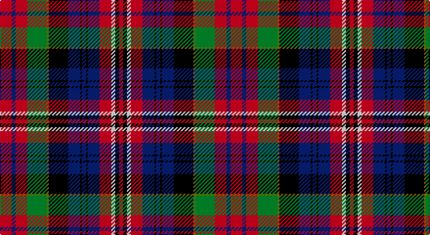 R/12 DB4 R12 G20 Y2 K20 DB12 K2 DB4 K2 DB12 R12 W4 K4 R/4 tartan