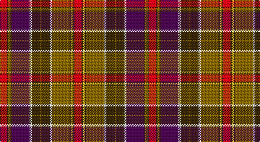 R/12 DY2 Y4 DY2 DP30 W4 DY14 Y2 DY14 W4 Y30 DY2 LY4 DY2 R/12 tartan