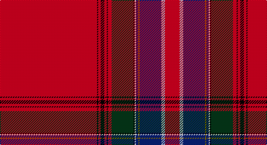 R/160 K2 R4 K6 R4 K2 R6 DG36 K2 W2 DB4 Y2 DB36 LB6 R/24 tartan