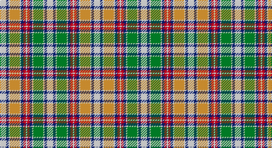 W/10 DB4 W2 LO16 W2 DB4 R4 W2 R4 DB4 W2 G16 W2 DB4 W/10 tartan