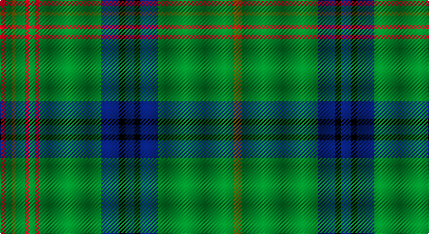 R/6 G6 Y4 G10 R4 G6 R4 G64 DB18 K6 DB10 K6 DB18 G78 Y8 G78 DB18 K6 DB10 K6 DB18 G64 R4 G6 R4 G10 Y4 G/6 tartan