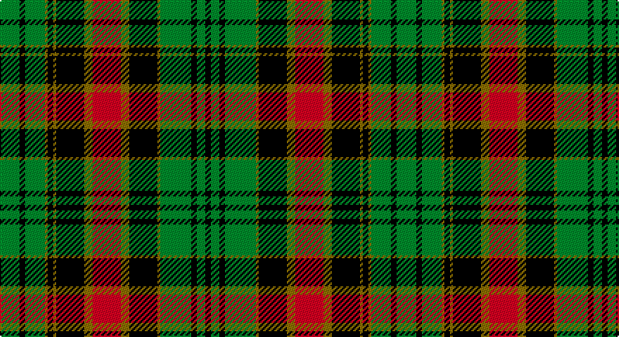 G/14 K4 G14 Y2 K4 Y2 K20 Y6 R20 Y6 K20 Y2 G22 K4 G6 K/4 tartan