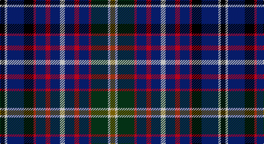 K/8 W4 DB28 K16 R4 DB16 R8 DB16 W8 DB16 R8 DB16 R4 DG28 W4 Y/8 tartan