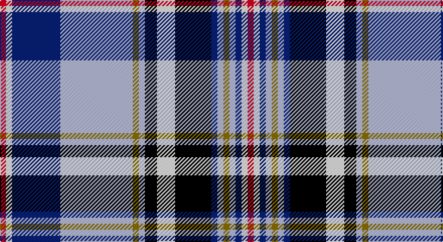 R/6 W6 DB48 LB72 Y6 LB6 K12 W18 K36 DB6 LB6 Y6 LB6 DB6 W6 R/6 tartan