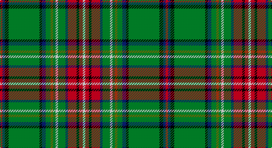 R/4 DB4 K6 G50 K4 DB6 G8 Y4 G4 W4 G12 DB4 R14 K4 R6 W/4 tartan