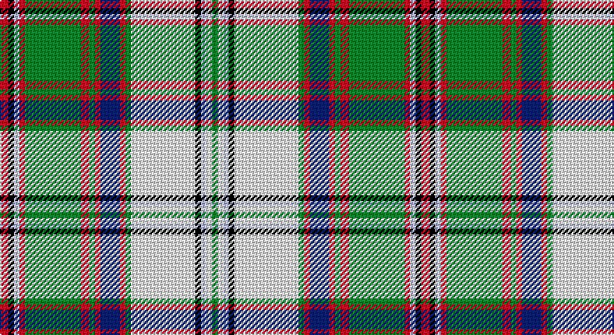 R/6 K4 LB4 R4 G40 R6 G4 R4 DB14 R4 G4 W46 K4 LB4 W4 G/4 tartan