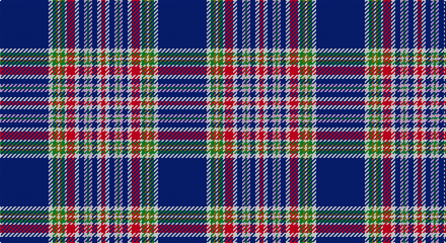 DB/48 W4 G3 Y2 W2 Y2 G3 W2 R8 W4 DB5 LP3 G2 LP3 DB5 W4 R/4 tartan