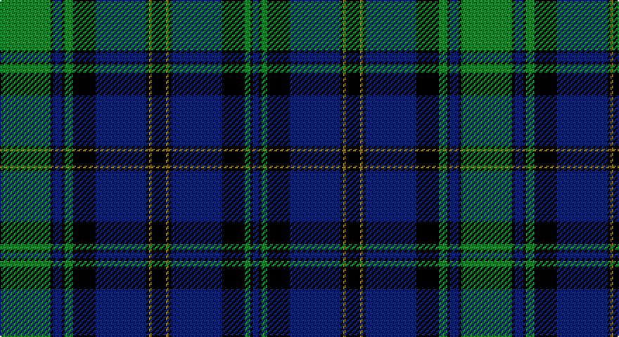 G/36 K2 DB6 K2 G6 K16 DB36 K2 Y2 K10 Y2 K2 DB36 K16 G4 K2 DB/4 tartan