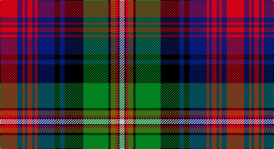 R/28 DB8 R4 DB4 R8 DB4 R4 DB28 K8 DB8 K30 G40 K4 Y8 R4 K2 W/8 tartan