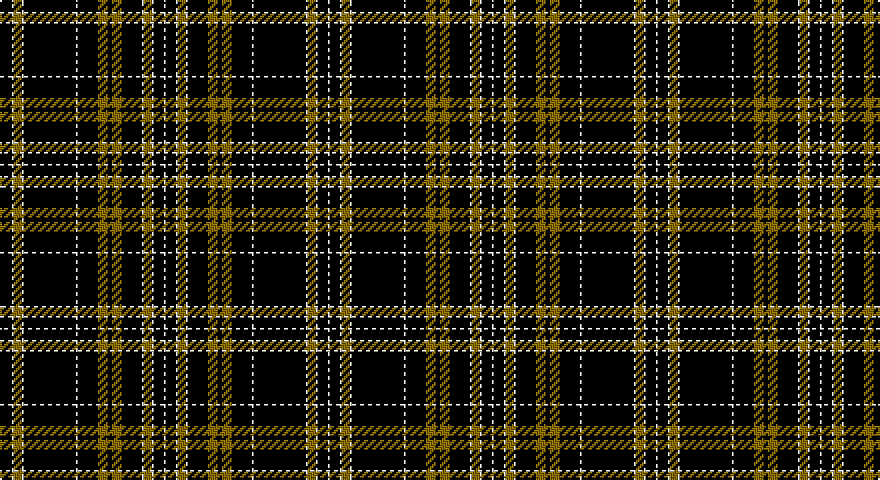 W/1 K5 W1 Y4 W1 K26 W1 K10 Y5 K2 Y5 K10 W1 Y4 W1 K5 W/1 tartan