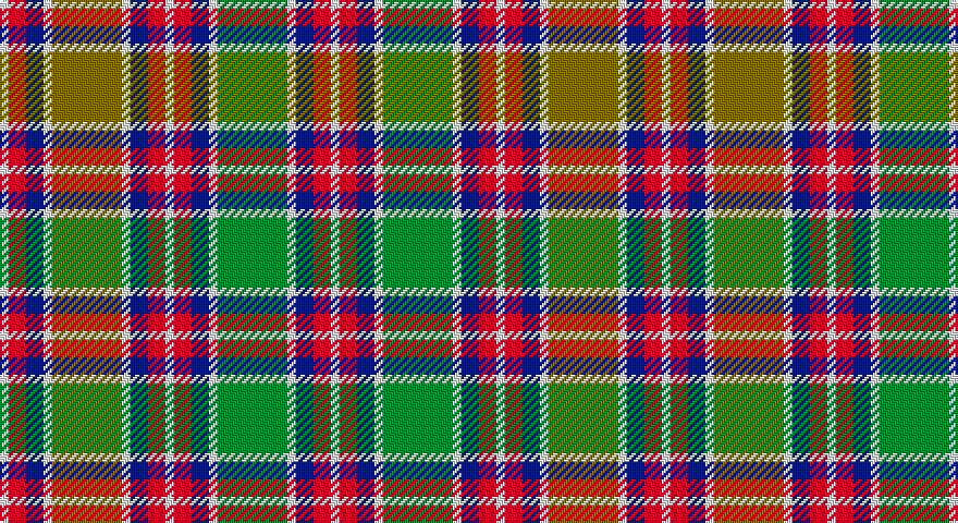 W/4 R8 DB8 W4 Y32 W4 DB8 R8 W4 R8 DB8 W4 G32 W4 DB8 R8 W/4 tartan