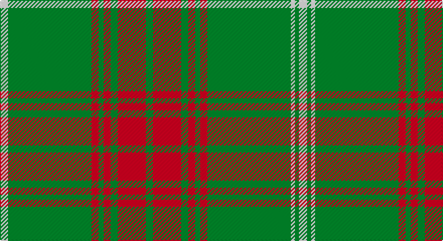 W/8 G83 R7 G5 R7 G7 R28 G7 R28 G7 R7 G5 R7 G83 W4 G4 W/8 tartan