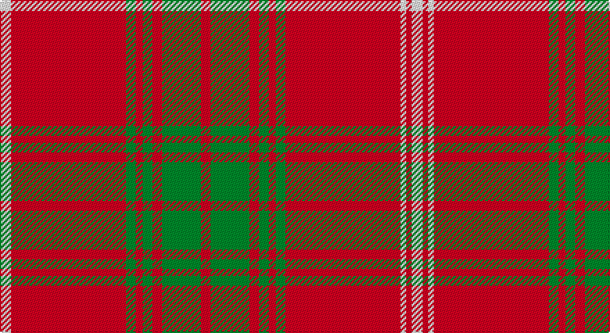 W/8 R83 G7 R5 G7 R7 G28 R7 G28 R7 G7 R5 G7 R83 W4 R4 W/8 tartan