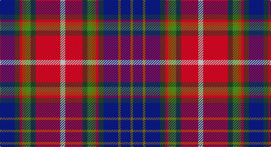 DB/24 DG8 R4 Y6 G8 DG8 R40 W8 R28 DG8 G8 Y6 R4 DG8 DB24 Y4 DB16 Y/4 tartan